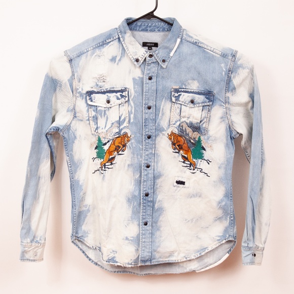 akoo denim shirt